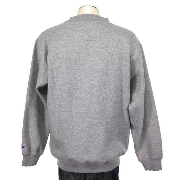 Champion Crew Sweatshirt Big & Tall Pullover - Picture 4 of 8
